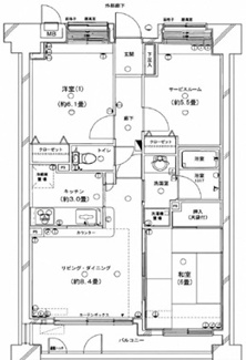 【間取り】 | リーラ勝鬨ニューハウン