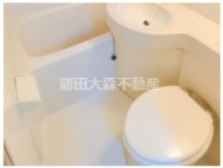 リバティ多摩川の浴室