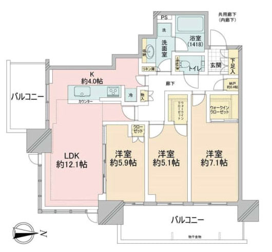 国分寺市本町３丁目の中古マンション