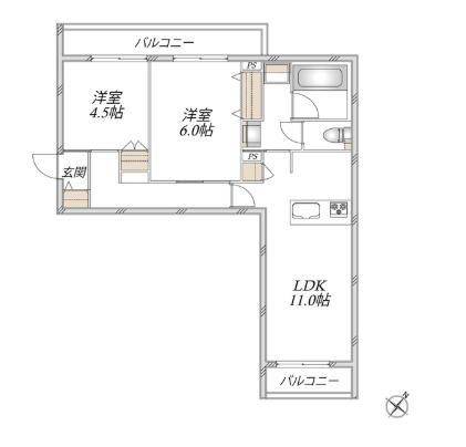 【間取り】 | グリシーヌ