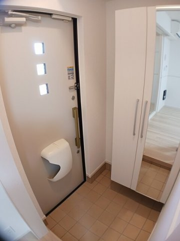 エスペランサ田代の玄関