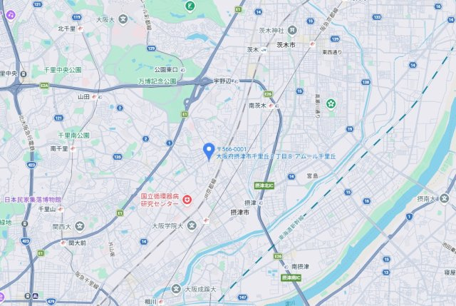 【地図】 | アムール千里丘