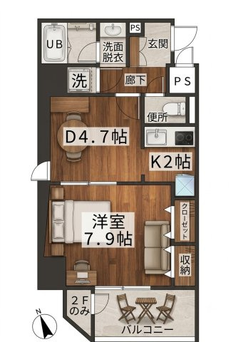 ベルコートの間取り