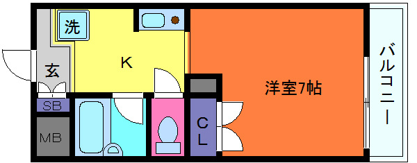 メリーメゾンの間取り
