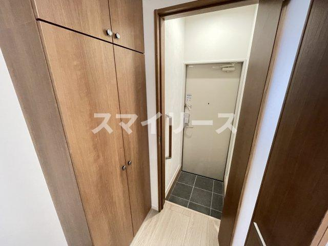 サンライズ柏明原の玄関