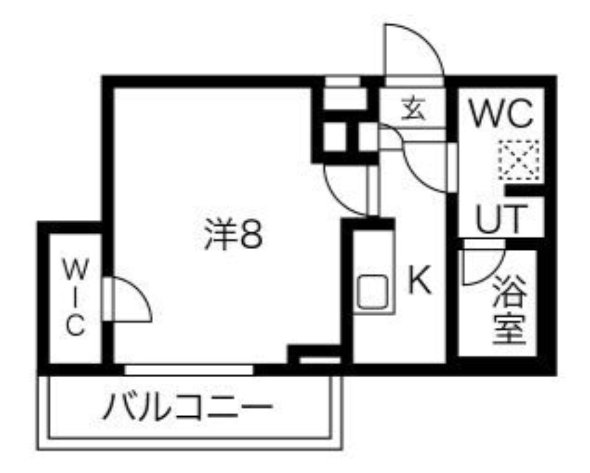 練馬区中村北４丁目の賃貸マンションの間取り|間取り