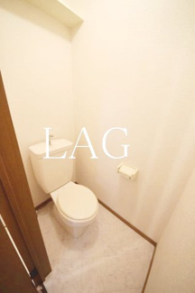 【トイレ】 | サニーフラット | トイレです。
