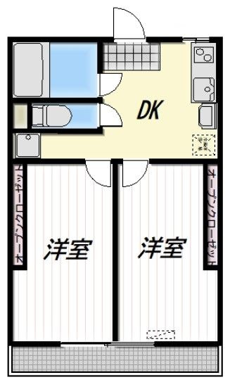 ｖｅｒｄｅの間取り|間取りです。