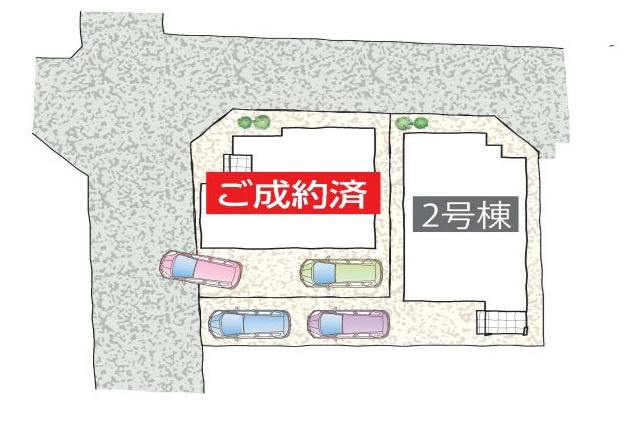 船橋市二和東5丁目の区画図