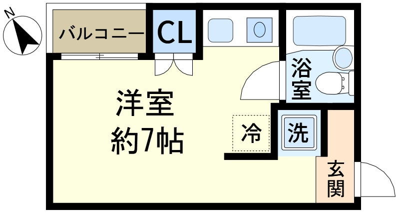 トップ立石第五の間取り