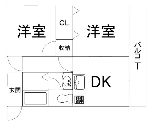 【間取り】 | プラザ森ノ宮
