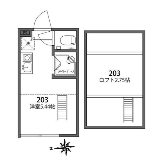 リーブル赤羽の間取り