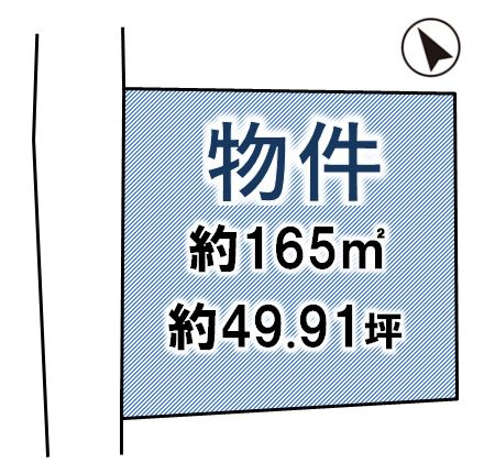 小山市神鳥谷の土地図