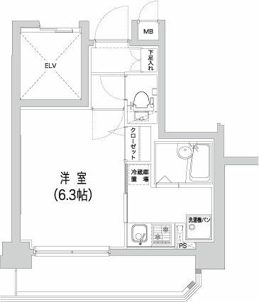 【間取り】 | ヴェローナ空港西ルッソ