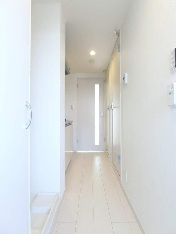 立川市高松町２丁目の賃貸マンションの玄関