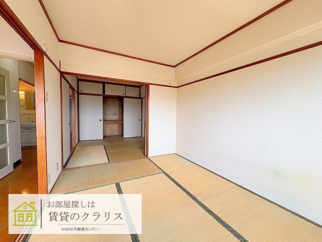 ラ・ティーダ上桂のバルコニー