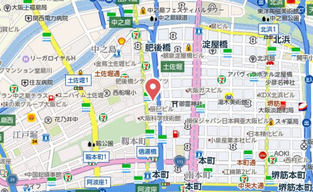 【地図】 | セイワパレス京町堀