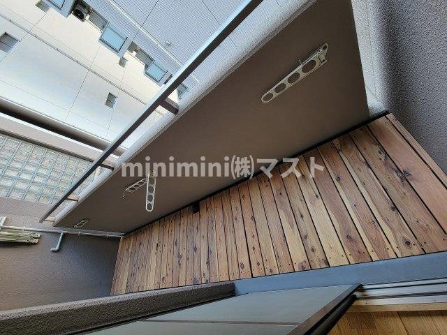 リブマークミナミホリエのバルコニー|※別号室参考写真