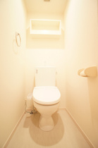 清潔感のあるトイレです