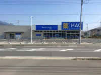 ハックドラッグ真田店まで520ｍ