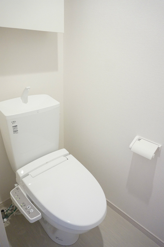 ゆったりとした空間のトイレです