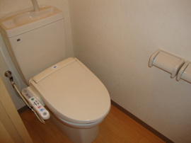シャワー付トイレ