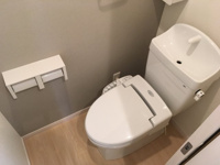 シンプルで使いやすいトイレです