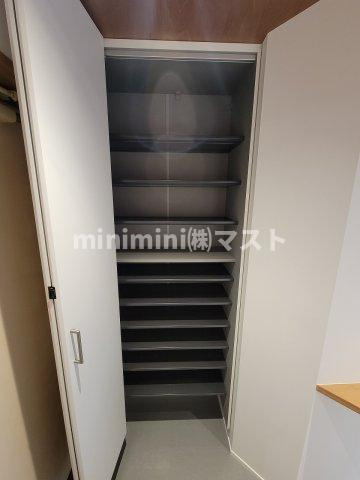 リブマークミナミホリエの収納|※別号室参考写真