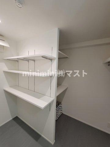 リブマークミナミホリエの収納|※別号室参考写真