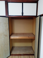 収納です
