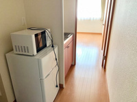 明るい玄関です