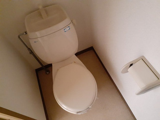 コンパクトで使いやすいトイレです