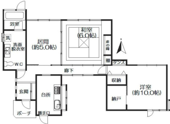 【間取り】 | 伊東市宇佐美グリーンヒル　戸建