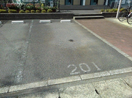 駐車場があります
