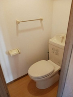 コンパクトで使いやすいトイレです