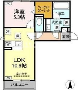 セレスティア田神　EASTの間取り