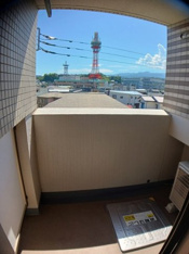 広々としたバルコニーです