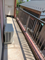 広々としたバルコニーです