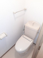 清潔感のあるトイレです