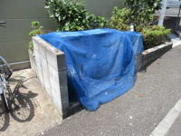 ゴミ置き場です。