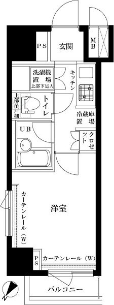ルーブル豊島千石の間取り