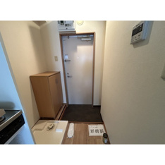 ゆったりとした玄関です