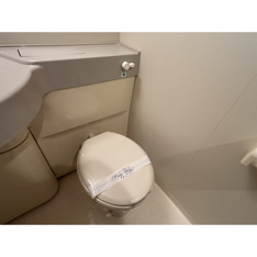 ゆったりとした空間のトイレです