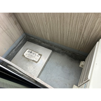 外からの目が気にならないバルコニーで洗濯物が干せます