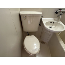 コンパクトで使いやすいトイレです