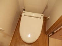 トイレもきれいです