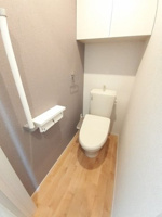 トイレもきれいです