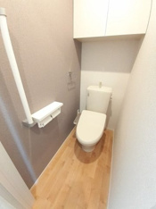トイレもきれいです