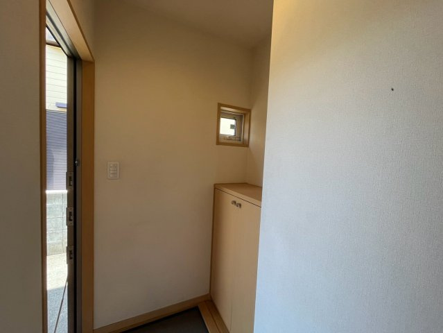 ゆったりとした玄関です