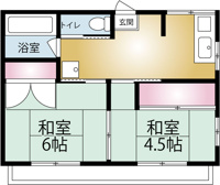 間取りはこんな感じです♪